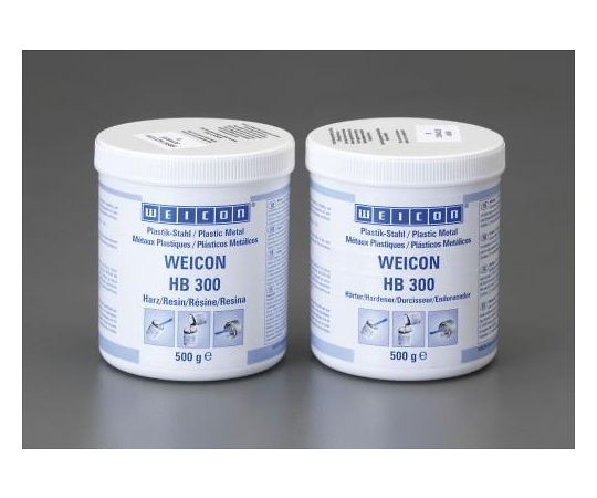 エスコ 鉄補修パテ（耐高温用）　1000g 1個 EA934WC-6