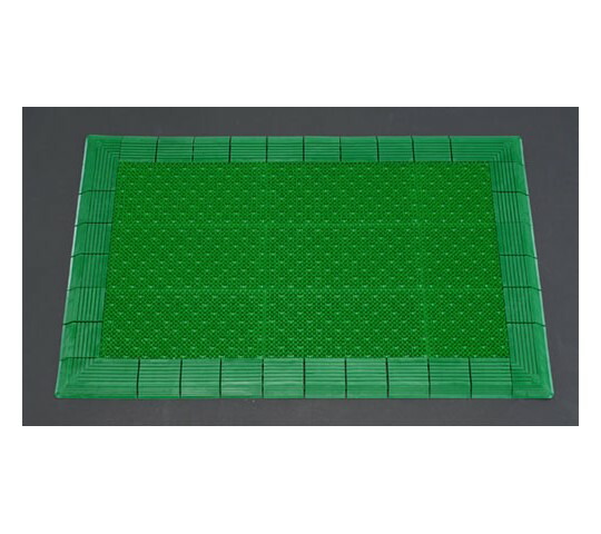エスコ 600×900mmエルバーマット(緑) 1枚 EA997RH-16