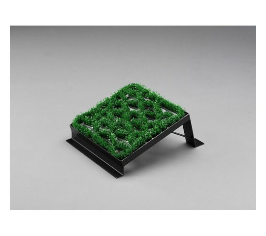 エスコ 225×265mm泥落しマット(ベース付) 1セット EA997RX-51の通販は