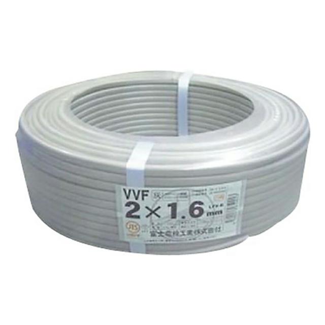 富士電線工業 低圧配電用ケーブル（VV-F）　φ6.2/φ9.4mm 1巻(100m入)