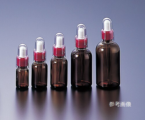 マルエム スポイド瓶ＲＳ−２０　褐色　直．２４本 1箱(24本入)の通販は