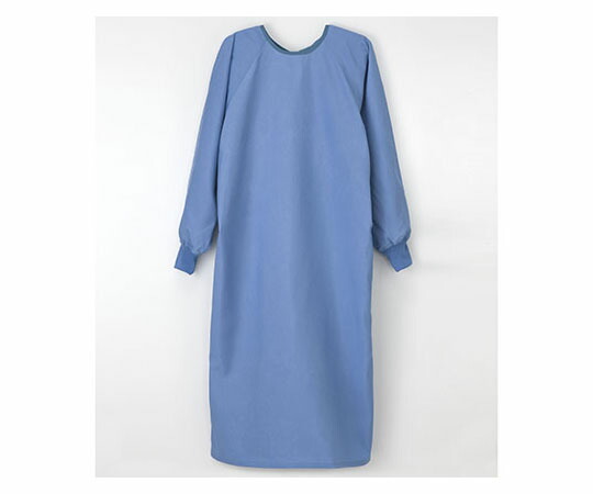 ナガイレーベン 手術ガウン(左ひも止め式) ブルー M 1枚 BMA8110の通販は 6,871円