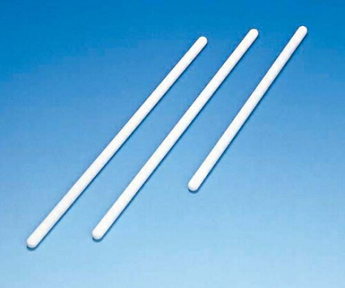 フロン工業 ＰＴＦＥ撹拌ロッド（鉄芯入）　８φ×３００ｍｍ 1本 F-4019-002