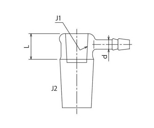 旭製作所 短型減圧用縮小アダプター 1個 2320-1L4L