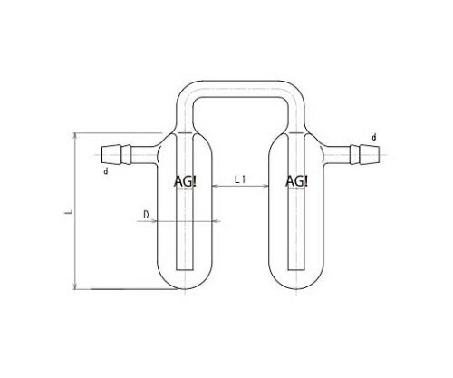 旭製作所 二連式ミニトラップ 1個 4170-25/100