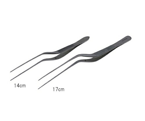 日本フリッツメディコ ピンセット ルーテェ型 鼻用 17cm 1本 E502-003