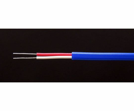 二宮電線工業 ビニル被覆熱電対　K　φ0.2　100m巻 1個 0.2×1P　K-2-G-J2