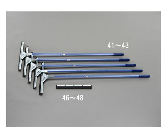 エスコ 1400×460mm水切りワイパー(5本) 1セット EA928AY-42