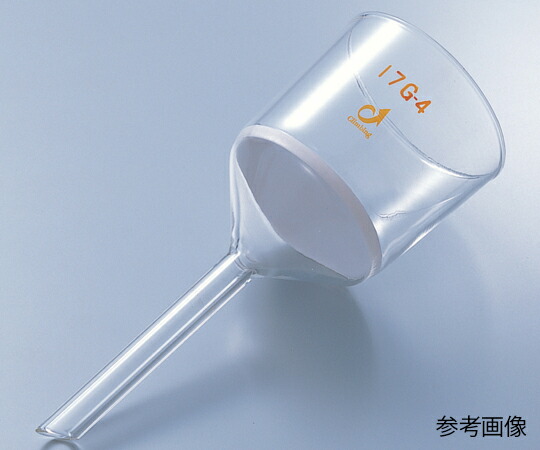 クライミング ガラスろ過器（ブフナロート型）　450mL　100〜160μm　 1個 CL0776-04-102