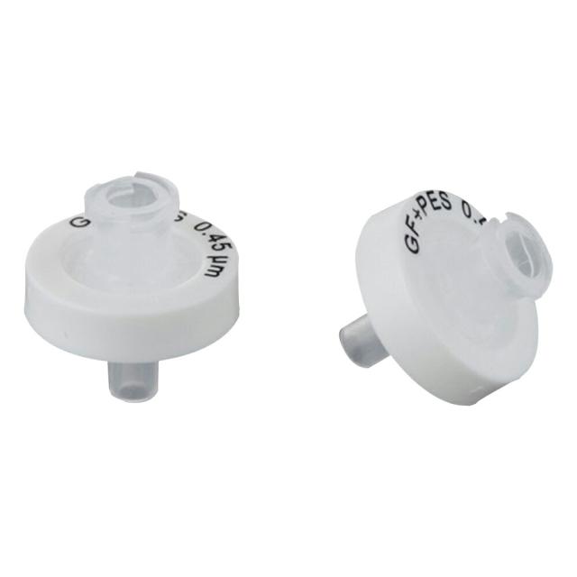 シリンジフィルター（プレフィルター付き） PES（ポリエーテルスルホン） φ25mm/0.45um 1箱(100個入) PFSF-2545PE