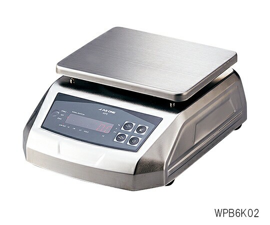 アズワン 防塵防水電子天秤（IP68規格準拠）　30000g 1個 WPB30K1の通販は