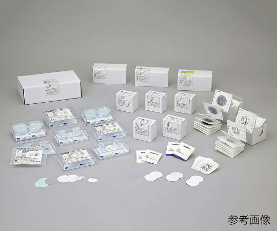 ADVANTEC メンブレンフィルター（PTFEタイプ）　孔径0.1μm　25枚入 1箱(25枚入) 12010009