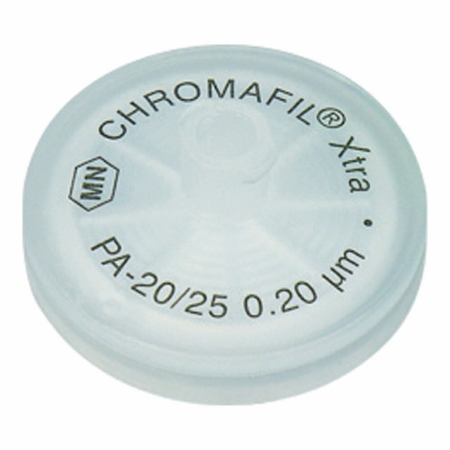 MACHEREY-NAGEL シリンジフィルター（PA・CHROMAFIL）0.45um φ25mm ナチュラル 100個入 1箱(100個入) 729213