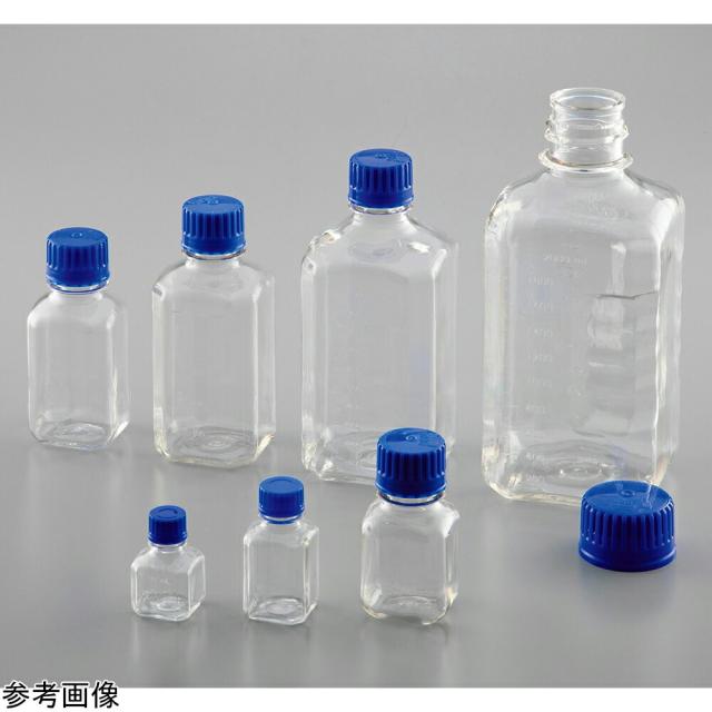 TriForest PETG角型培地瓶 2000mL 6本入 1箱(6本入) BGC2000SB