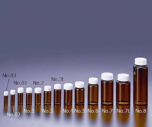 マルエム FSスクリュー管　褐色　9.0ml No.3 1箱(100本入)