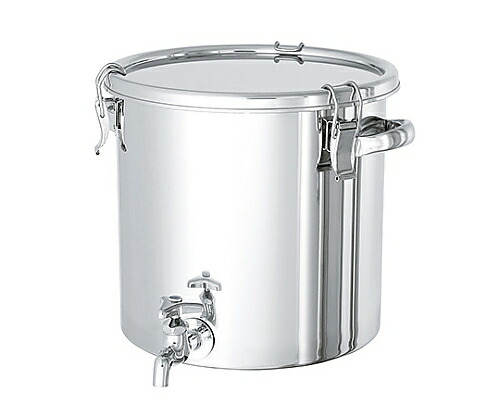 日東金属工業 蛇口付ステンレス密閉タンク 100L 1個 CTH-W-47H