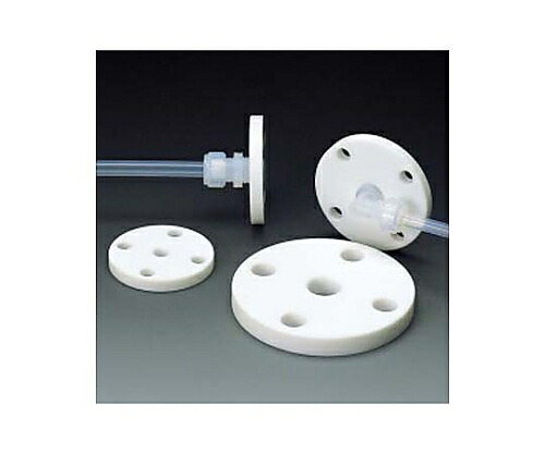 フロンケミカル PTFE フランジ 25A×10K×RC1/2 1個 NR1405-023