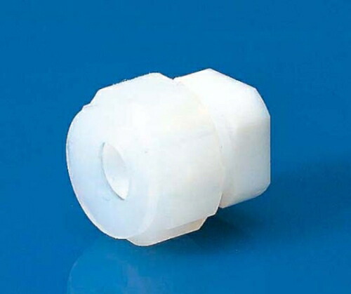 フロン工業 PTFEストップキャップ 3/8φ 1個 F-2065-010