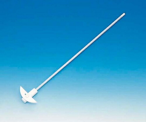 フロン工業 ＰＴＦＥオール被覆撹拌棒　半月羽取付用　６００Ｌ 1本 F-4053-004