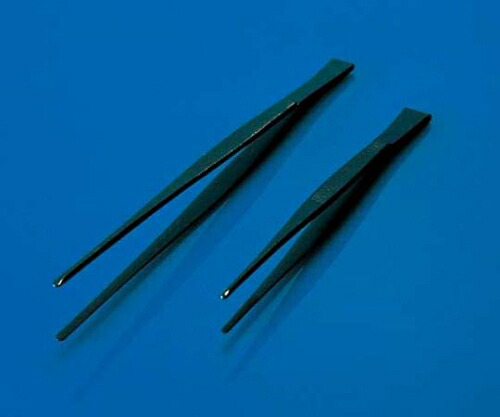 フロン工業 ＦＥＰコーティングピンセット　２４０ｍｍ 1個 F-5017-005