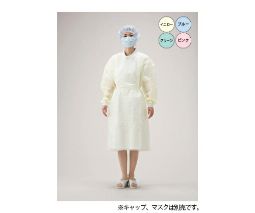 AITEX アイソレーションガウン（100枚入） 1ケース(50枚×2箱入) AISG-RG