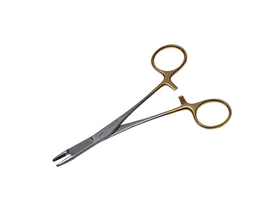 日本フリッツメディコ T/Cオールセン・ヘガール持針器　17cm　0.5チップ付 1個 C013-017X