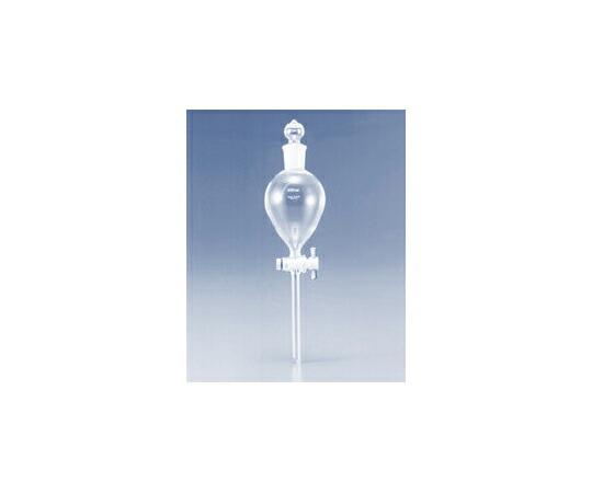 AGCテクノグラス・IWAKI 分液ロート（丸形） テフロンコック TS栓 1000mL 2本 1箱(2本入) 6341FS1000