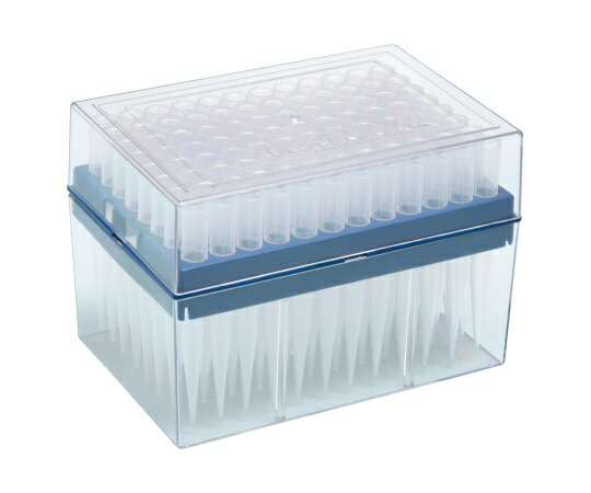 WATSON 1000μL チップ クリア システムラック 滅菌 1箱(96本×10ラック入) 120-804CS 11,773円