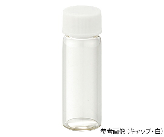 日電理化硝子 ねじ口瓶（無色）+メラミンキャップ（白）+ソフトロンPP貼りパッキン　組合せセット　50組入　SV-50A 1箱(50組入) 250711