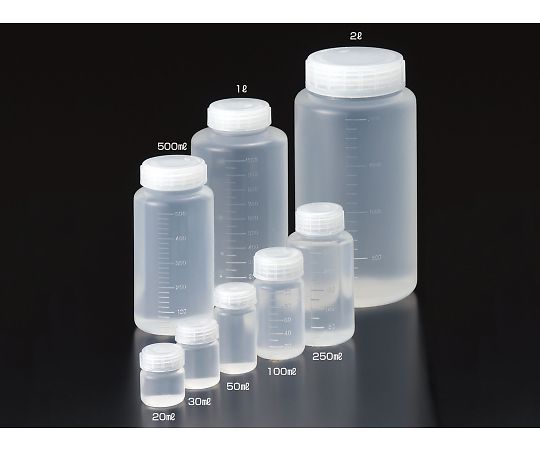 サンプラテック サンプラR　PPボトル広口　250mL　※ケース販売（100本入） 1箱(100本入) 02044c
