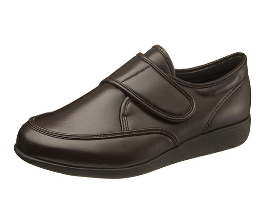 アサヒシューズ 快歩主義　M021　ブラウンスムース　25.5cm 1足 KS22883SM