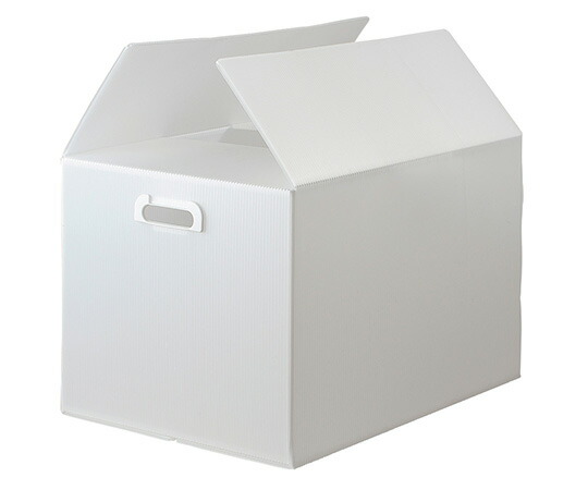 トラスコ中山 ダンボールプラスチックケース　半透明　66L 1セット(5枚入) TDP-B3-5TMの通販は