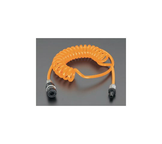 エスコ 5.0/8.0mmx7mウレタンホース(カプラー付) 1本 EA125CA-7の通販は