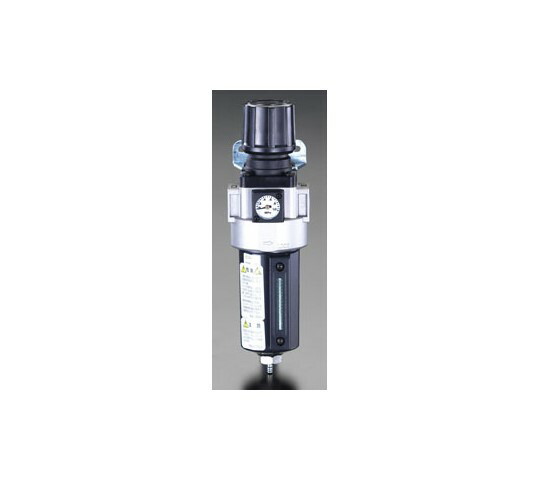 エスコ エアーフィルター付レギュレーター Rc1/4" 1個 EA153CA-22