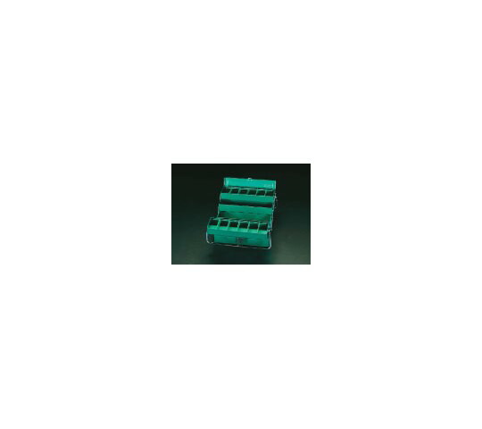 エスコ 470×200×230mm工具箱(スチール製) 1個 EA504AB-47