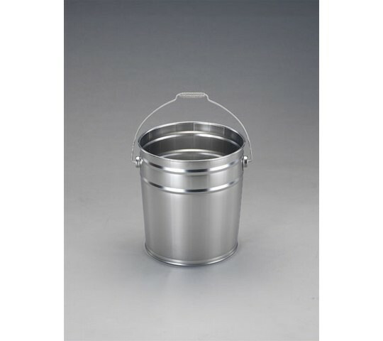 エスコ 13Lバケツ(ステンレス製) 1個 EA508S-113
