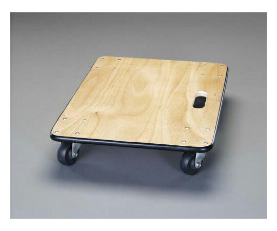 エスコ 610×460mm/100kgドーリー(木製) 1台 EA520AK-1 5,194円