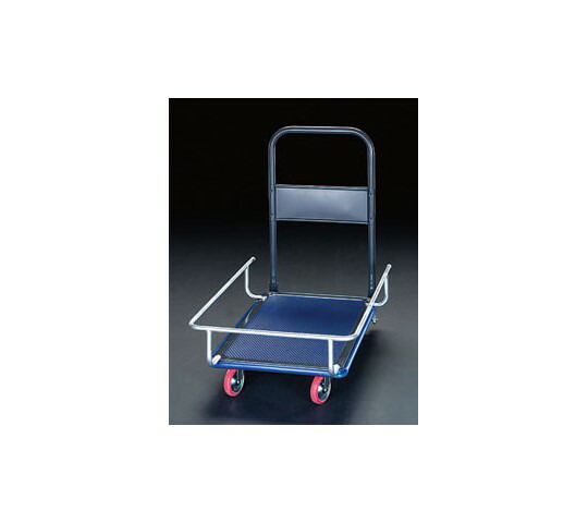 エスコ 830×540mm/150kg運搬車(フレーム付/スチール製) 1台 EA520BC-3