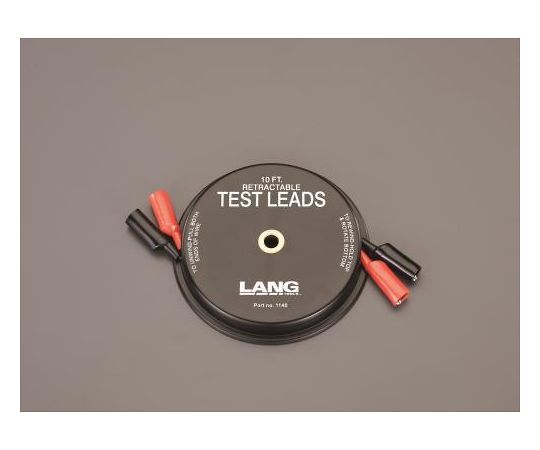 エスコ テストリード(巻取り式) 9.0m 1個 EA707CJ-9