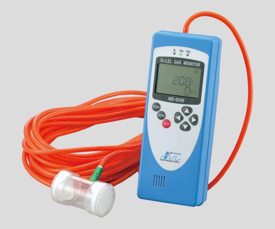 北川式・光明理化 複合型ガス測定器ＭＤ-６２０Ｅ＜試験成績書付＞ 1式 12054160