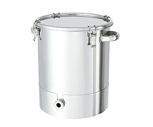 日東金属工業 底部勾配型ステンレス密閉容器 クリップタイプ B型シリコンパッキン付 200L 1個 KTT-CTH-565H 117,865円
