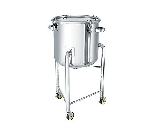 日東金属工業 鏡板型ステンレス密閉容器 クリップタイプ 脚付 A型シリコンパッキン付 35L 1個 DT-CTH-L-36の通販は
