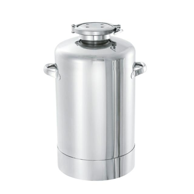 日東 ステンレスヘルールオープン加圧容器脚付50L ( PCN-F-L-50 ) 日東金属工業 ジャケット型ヘルールオープン加圧容器 脚付 加圧