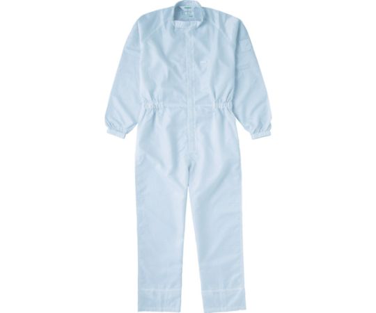 トラスコ中山 制電糸グリッド仕様フード無つなぎ服 ホワイト L 1着 TCOG-W-Lの通販は 5,943円