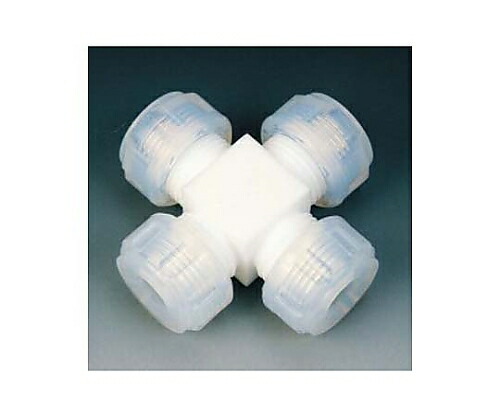 フロンケミカル フッ素樹脂 接続ジョイント十字型 6φ 1個 NR1003-001の通販は 12,375円