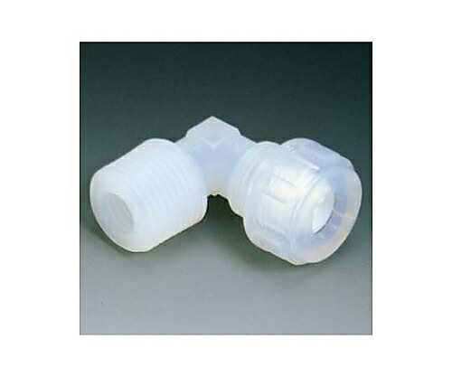 フロンケミカル PFA メイル･エルボー(Fロックシール)LFH1/2-R1/2 1個 NR1063-022の通販は 5,863円