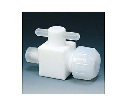 フロンケミカル フッ素樹脂 二方バルブ異径圧入型 8φ-12φ 1個 NR1211-006の通販は