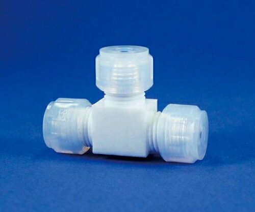 フロン工業 PTFE スリーシール式ジョイントT型 6φ 1個 F-2652-001