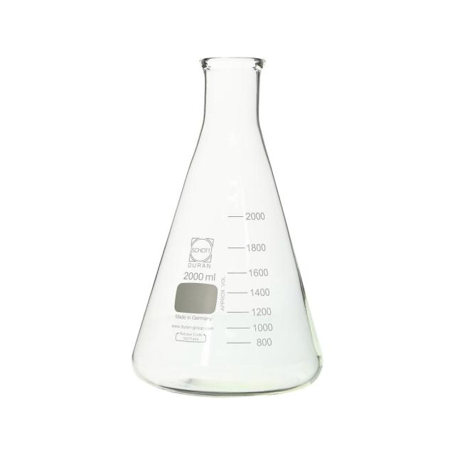 DWK Life Sciences 百貨店肉厚三角形瓶 2L 1箱(10個入) 010610-2000A