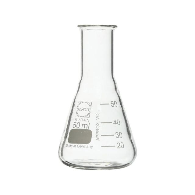 DWK Life Sciences スーパー肉厚三角フラスコ 50mL 1箱(10個入) 010610-50A